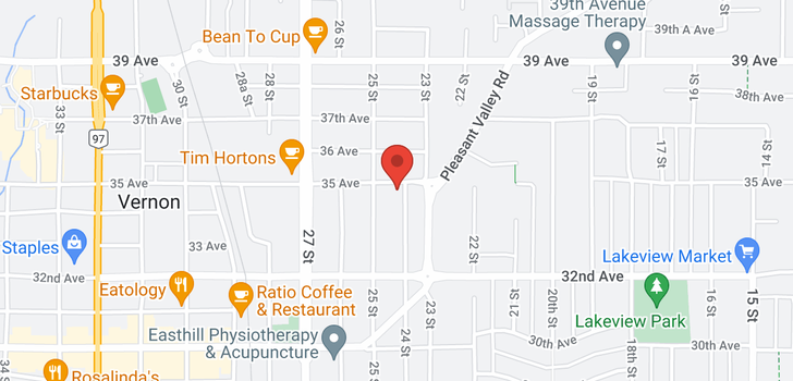 map of 2402 35 Avenue